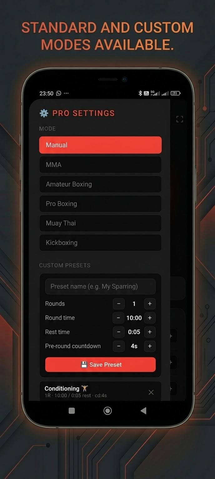 Pro Settings